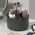 1 makeup brush holder storage box, 360° rotating makeup brush storage box, 5-slot makeup brush cup, suitable for cosmetics, pen