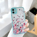 Butterfly Lavender Higan Flower Phone Case For iPhone 17 16 15 12 13 14 11 Pro Max 16 Plus X XR XS Cases Shockproof Back Cover