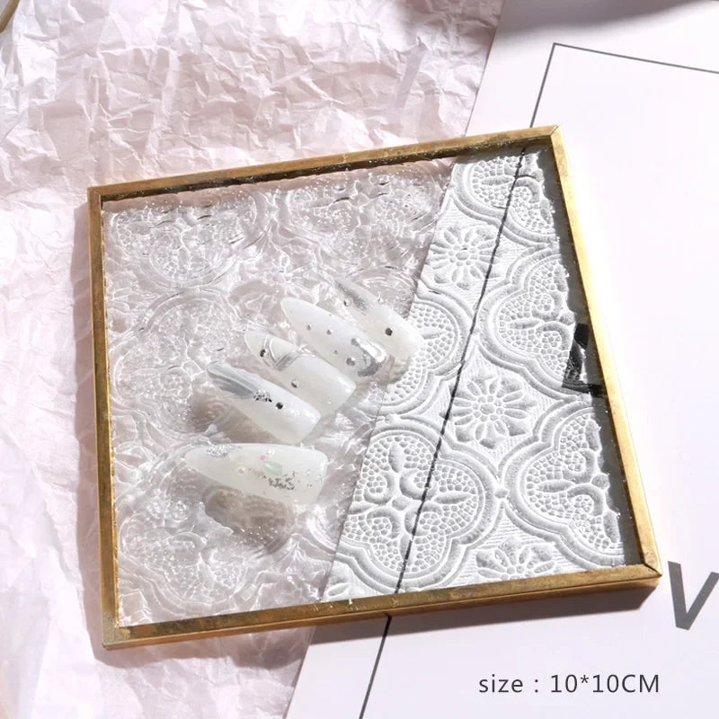 TSZS Japanese Nail Art Decoration Accessories For Manicure Photo Props Tools INS Acrylic Display Board Sleeves For Nail Photo