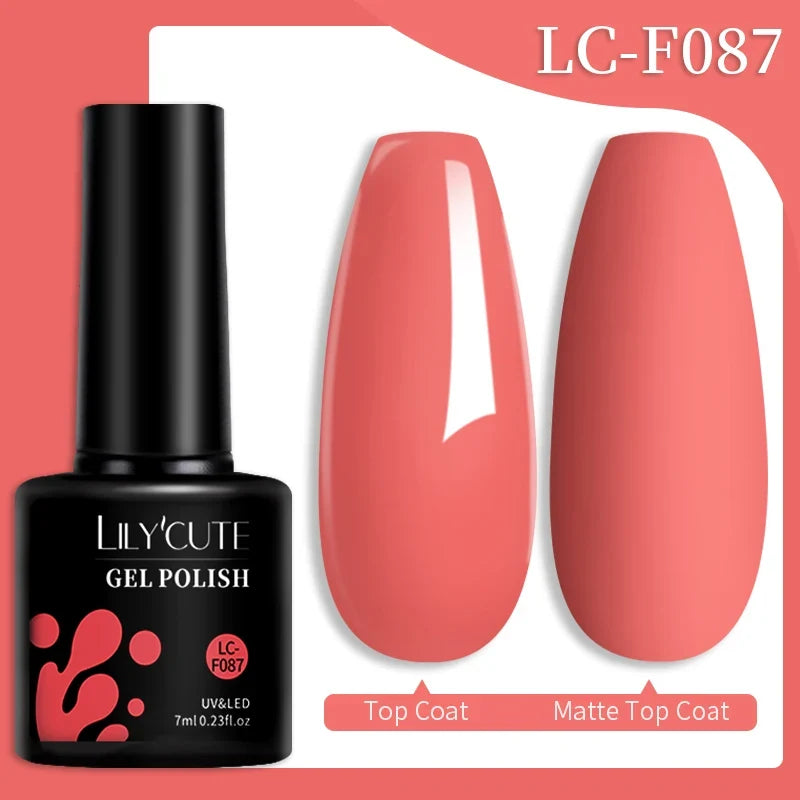 LILYCUTE 7ml Reflective Glitter Nail Gel Polish Effect Sparkling Soak Off Gel Semi Permanent For Manicure Nail Art UV Nail Gel