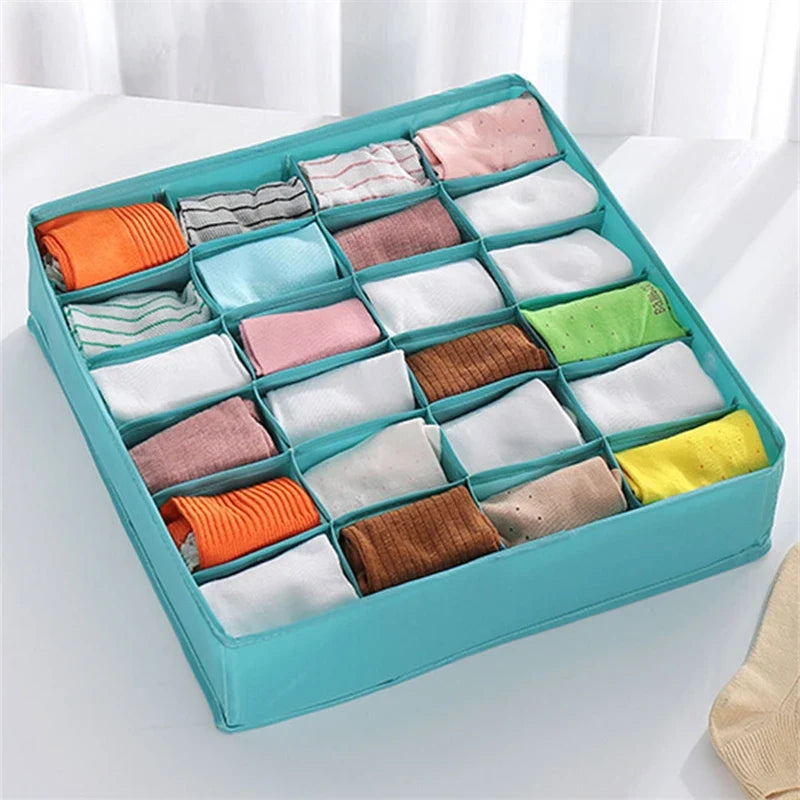 Underwear Organizer Socks Pants Bra Storage Box Cabinets Wardrobe Clothes Drawer Organizer Storage Organization For Bedroom