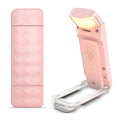 Rechargeable Reading Light with 3 Color & 5 Brightness, Adjustable Angles Portable Book Lamp for Bed,30 Mins Timer for Kids Room