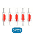 Check Valve Clear Aquarium Accessories Fish Tank Air Pump Accessories Anti-Backflow Anti-Siphon CO2 System Suitable for 4mm Hose