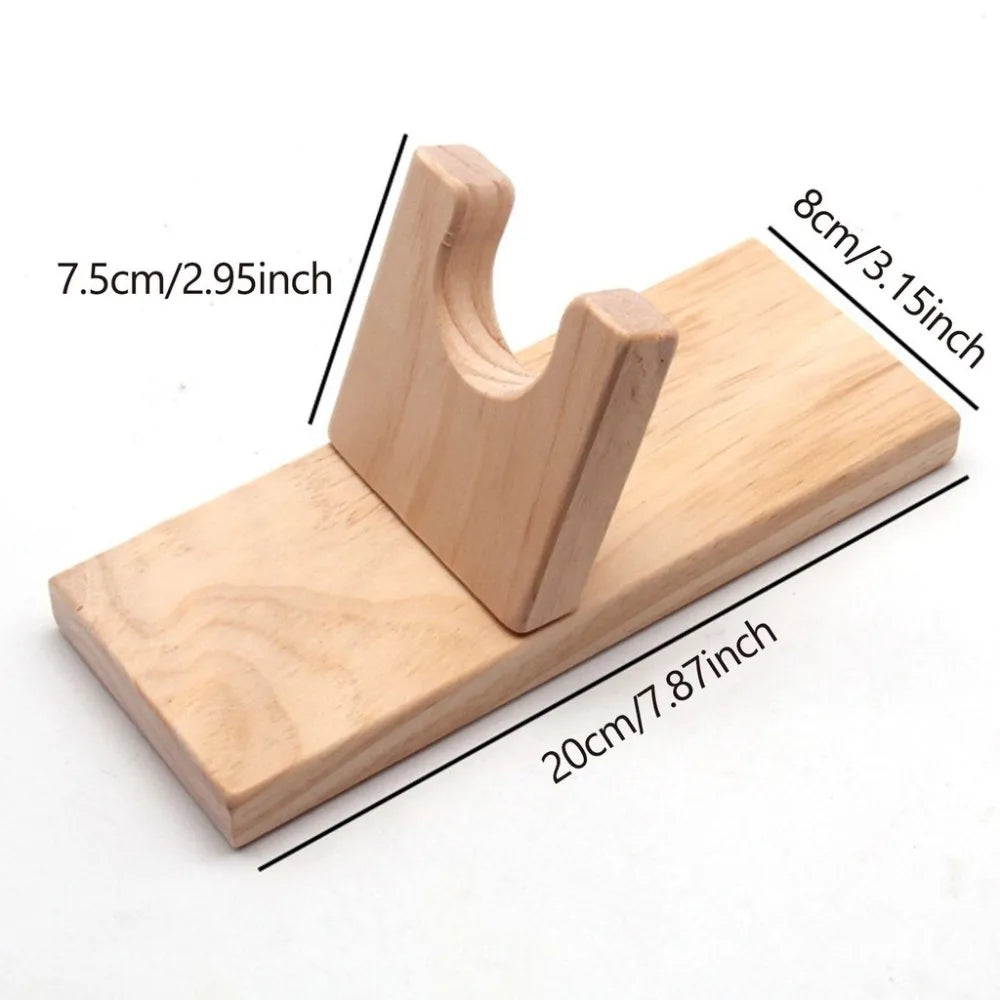 New Universal Hot Glue Holder Wooden DIY Hot Glue Machine Base Hot Glue Support Stand