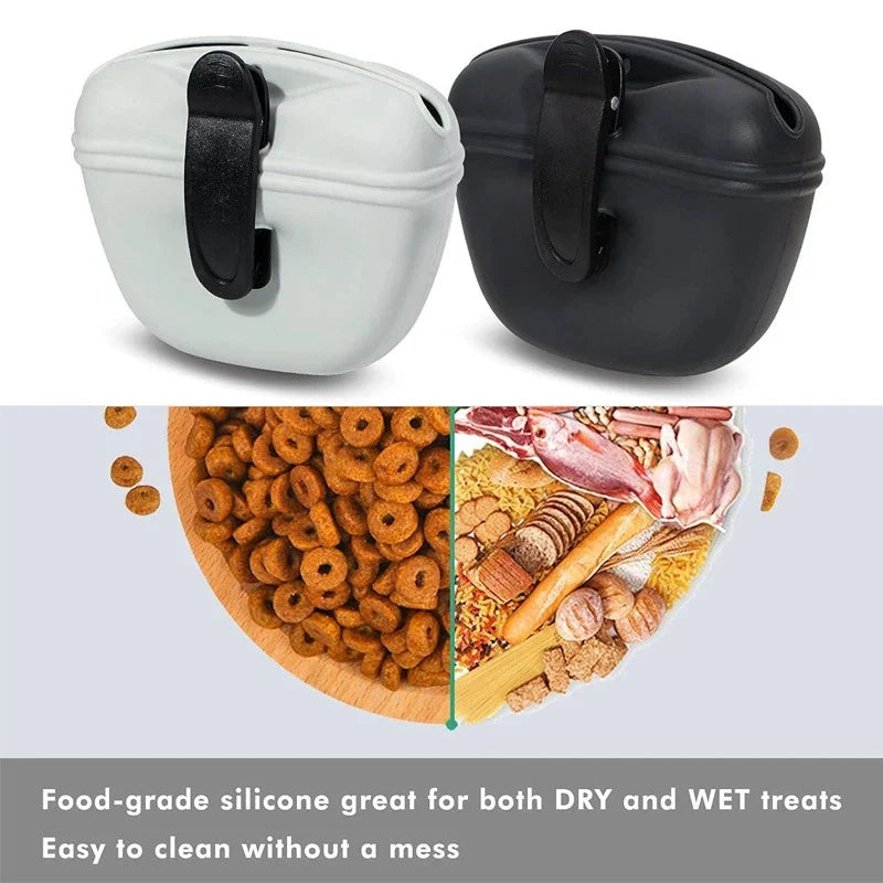 Pet Portable Dog Training Waist Bag Treat Snack Bait Dogs Obedience Agility Outdoor Feed Storage Pouch Food Reward Waist Bags