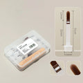 20pcs Disposable Nail Polish Brushes with Box Wood Handle Gel Polish Replacement Brush Box Set for Dip Base Coat Salon Tools