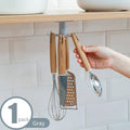 360 Degrees Rotated Kitchen Hook, 6-claw Rotating Hook, Wall Mounted, Kitchenware, Spoon Storage Rack, Clothes Ties Hanging Rack