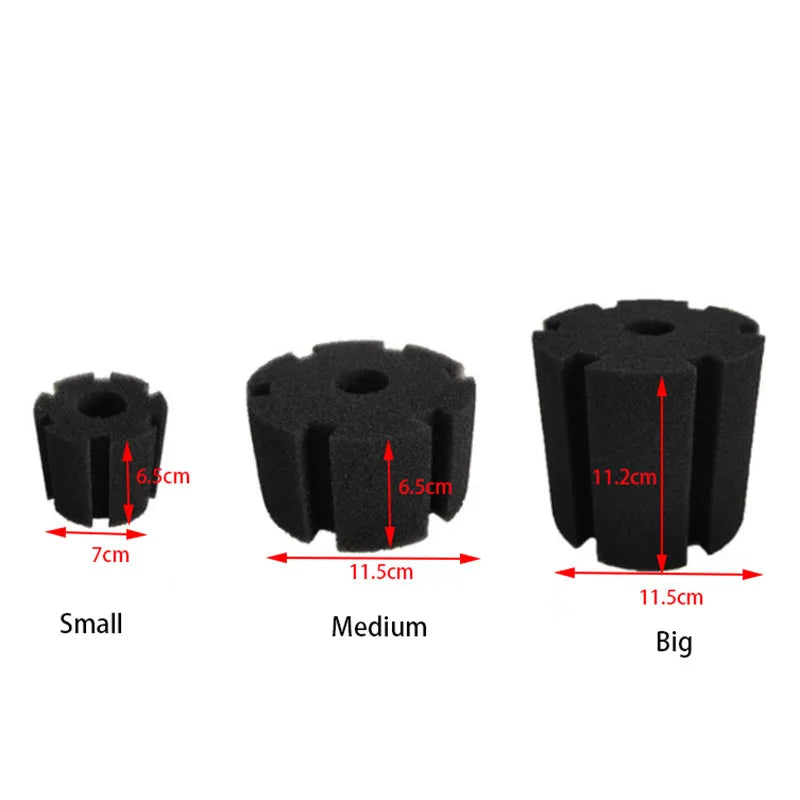 1PCS Aquarium Filter Sponge for Aquarium Fish Tank Air Pump Skimmer Biochemical Sponge Filter Aquarium Bio Filter Filtro Aquario