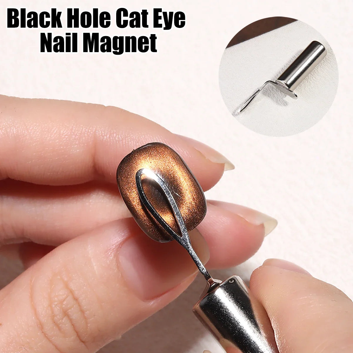 Nail Salon-Grade Cylindrical Magnets, Spherical and Round Magnetic Beads, Super Strong Magnets for Attracting Glass Beads.