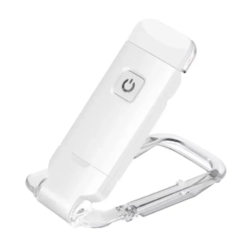 Portable LED Book Reading Light Clip Bookmark Night Light USB Charging Warm Eye Care Light for Bedtime Reading Travel