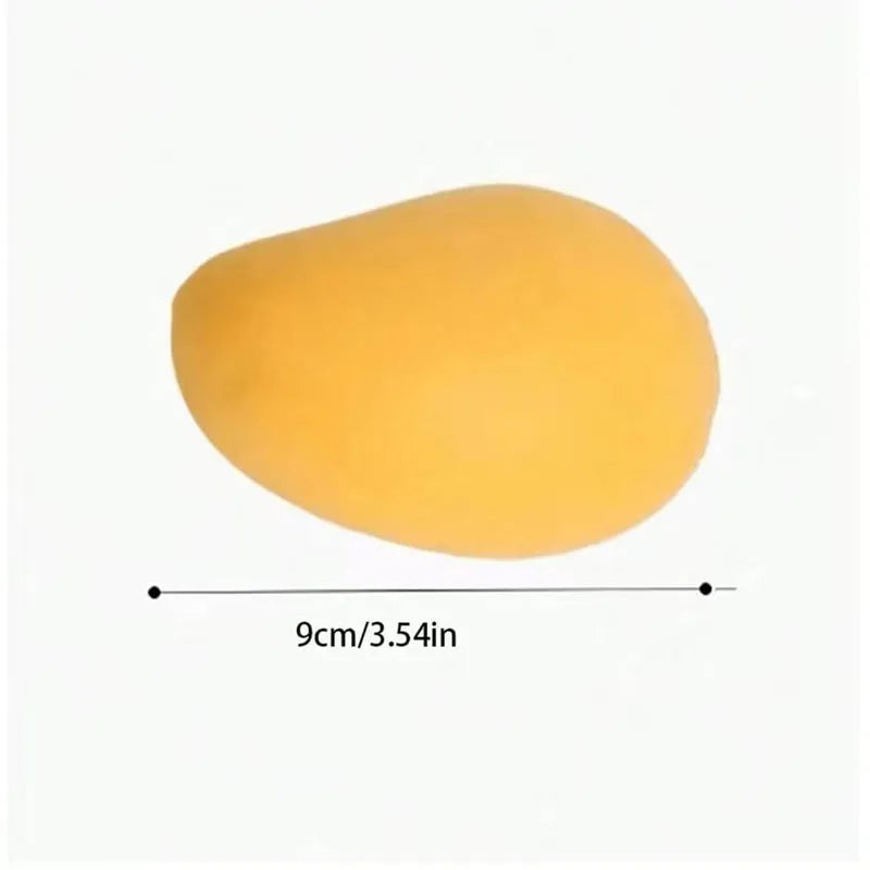 1/2/3Pcs Mango Shaped Slow Rising Squishy Toy, Stress Relief Sensory Squeeze Toy, Birthday Back To School Party Gift for Adults