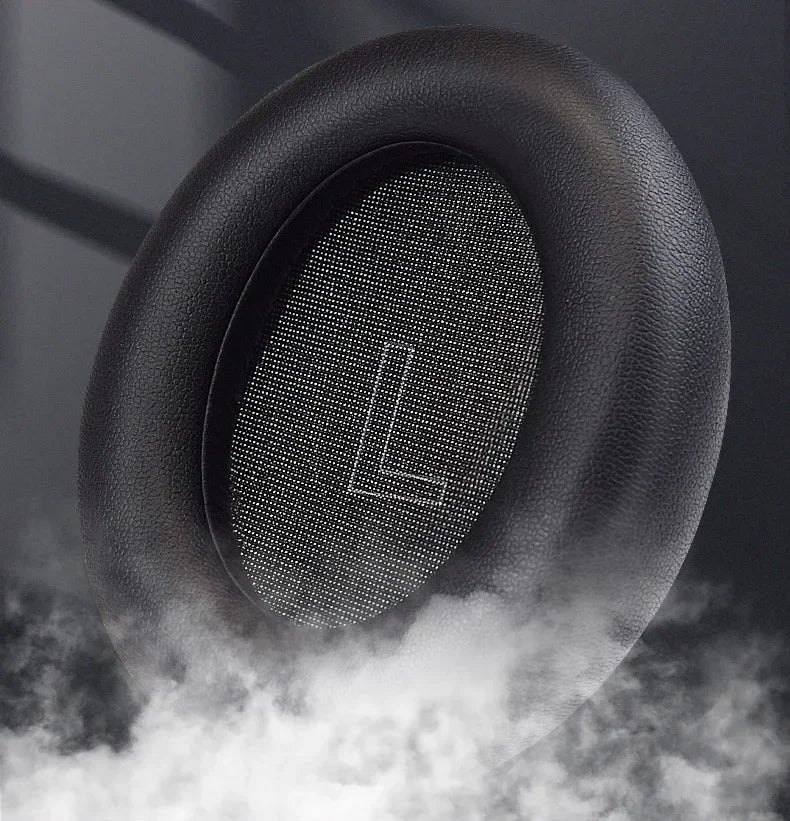 Soft Foam Leather Headphone Earpads Ear Pads Compatible For Life Q30 Q35 Wireless Headset Earmuffs Repairing Parts