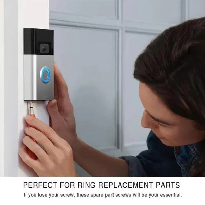 For Smart Doorbell Anti-theft Hardware Screws Plum Blossom Perforated Metal Accessories Equipment Screws