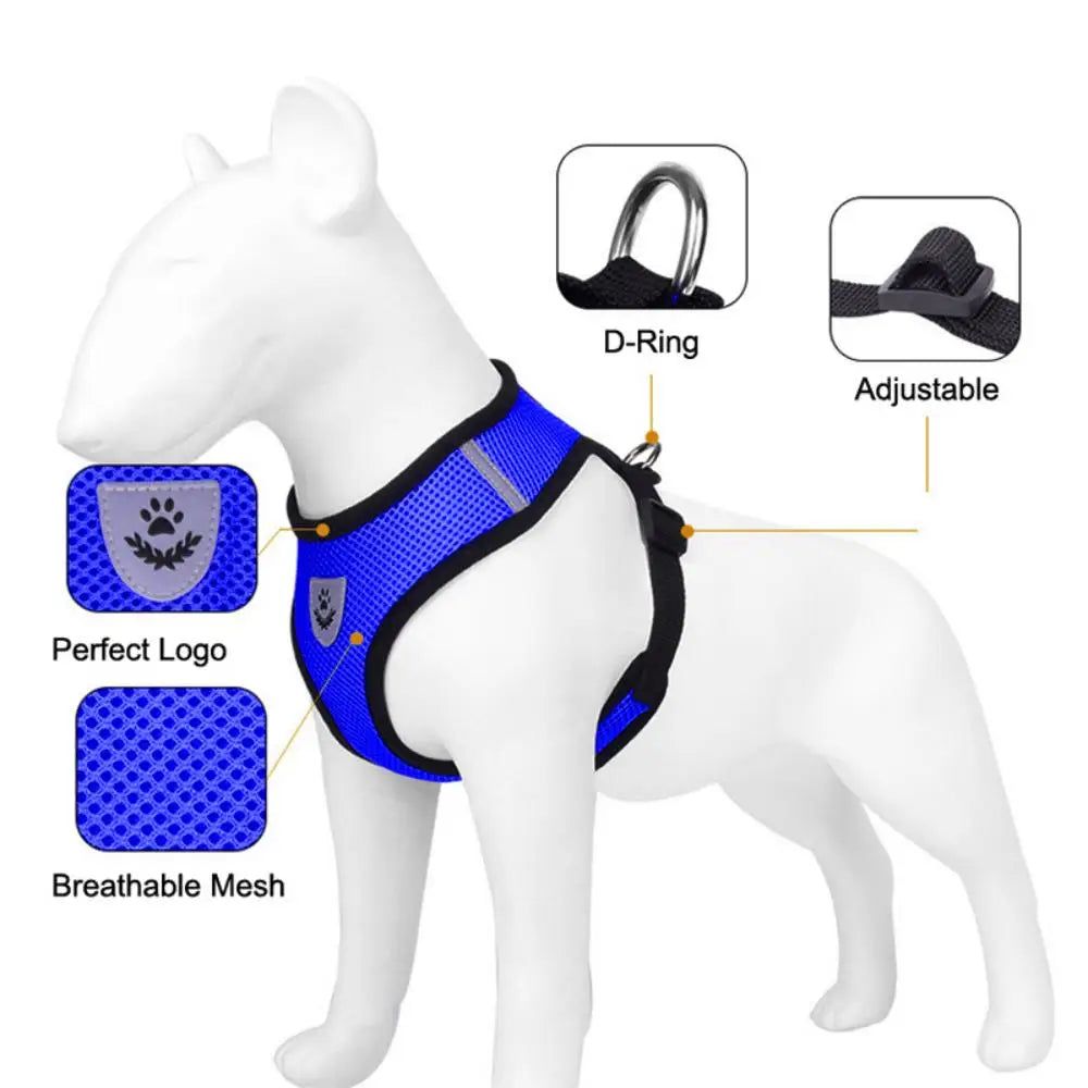 Safe Premium Adjustable Cat Harness and Leash with Anti-Escape Neck Belt Vest for Kitten Small Dogs Other Animals Pet Supplies