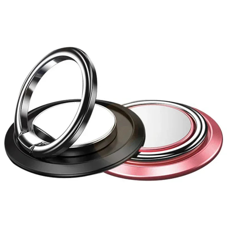 1/2/3/4Pcs Finger Ring Holder Stand Grip For Mobile Phone Car Magnetic Mount Phone Back Sticker Pad Unniversal Bracket