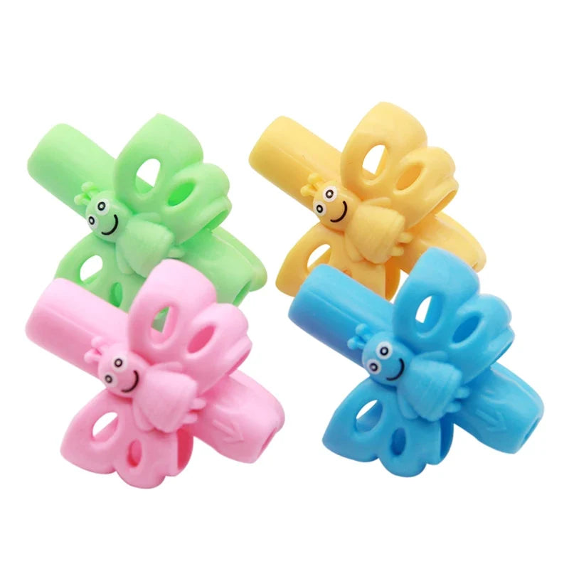 1pcs Children Writing Pencil Pan Holder Kids Learning Practise Silicone Pen Aid Grip Posture Correction Device for Students