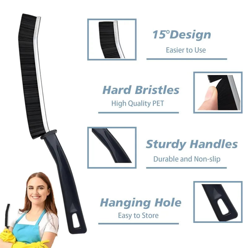 Durable Grout Gap Cleaning Brush Kitchen Toilet Tile Joints Dead Angle Hard Bristle Cleaner Brushes for Shower Floor Line