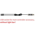 4in1 Led Car Ambient Lights RGB 213 Color Acrylic Strips Symphony Streamer Interior Rainbow Atmosphere Lamp Kit Dashboard Light