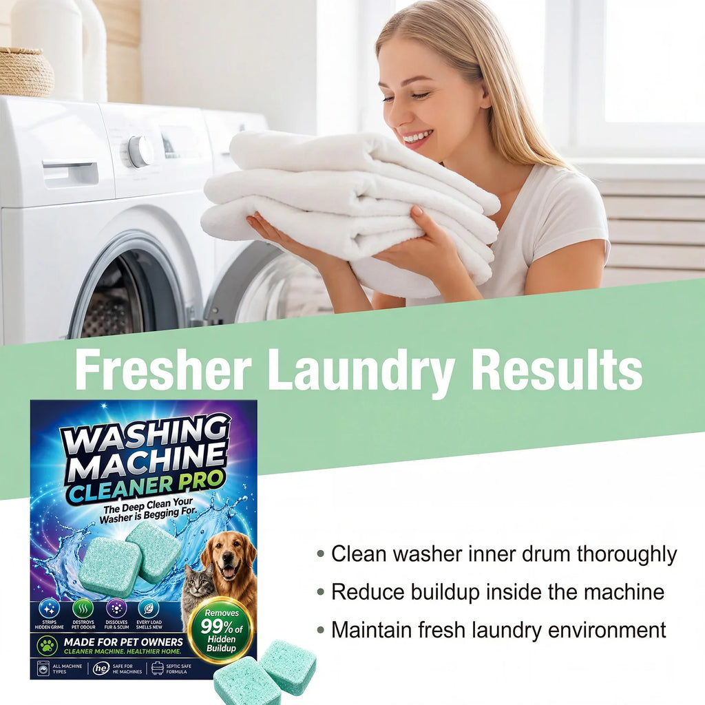 Dissolve Pet Hair Tables For Washing Machine Reduce Cat Hair Pet Clothing Household Safe Dog Cat Hair Dissolving Cleaner Tables