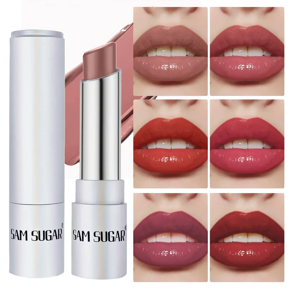 Butter Nourishing Lip Balm Long Lasting Moisturizing Plumping Soft Matte Lipstick Easy Apply