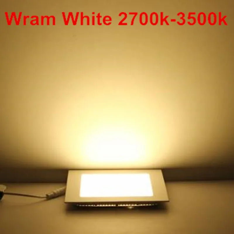Led Downlight Dimmable 3W 4W 6W 9W 12W 15W 25W Square LED Spot Light AC110V/220V Ceiling Light Indoor Recessed Downlight
