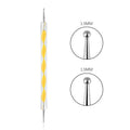 DIY Manicure Tools: Nail Art Dotting Pen, Spiral Rod Hook Pen & Drawing Painting Marbleizing Tool