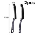Bathroom Kitchen Gap Cleaning Brush Durable Grout Hard Bristle Long Handle Cleaner Brush for Tile Gaps Window Frames Door Track