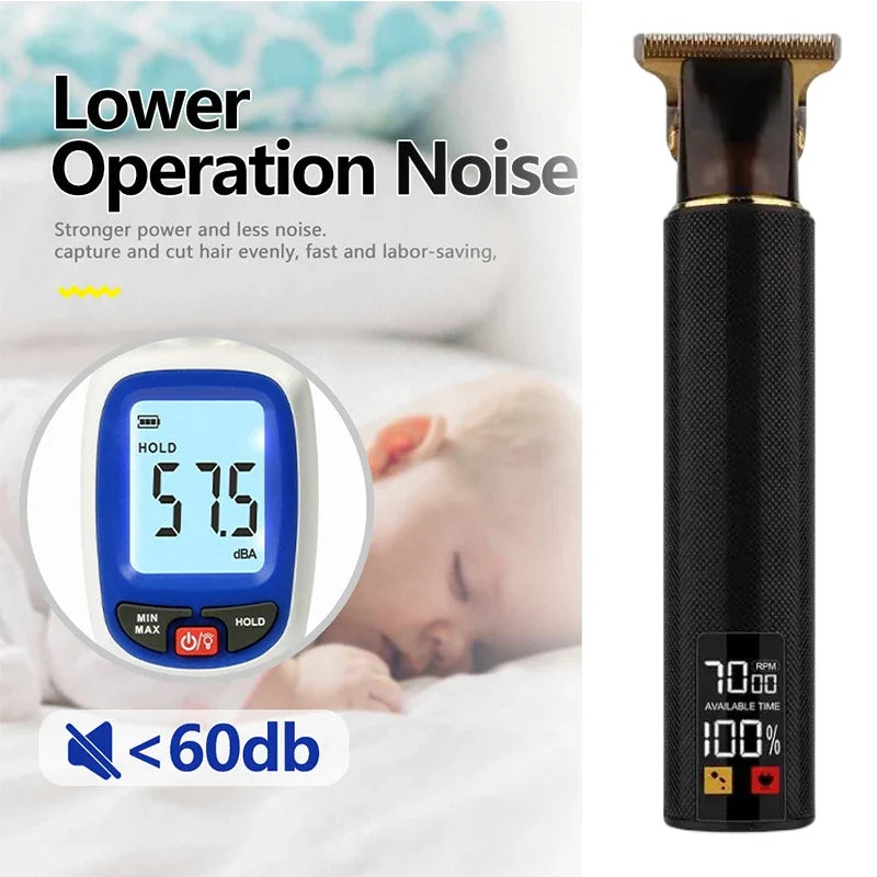 2026 Hot T9 Electric Haircutting Machine Cordless Hair Cutting Shears Professional Men's Shaving Tools Men's Haircutting Shears