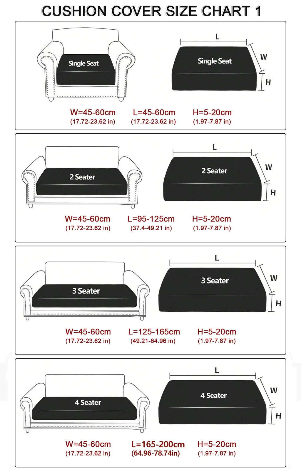 Jacquard Sofa Slipcover Elastic Fitted Couch Protector Washable Adjustable Sofa Cover for Sectional Armchair Loveseat Sofa Cover