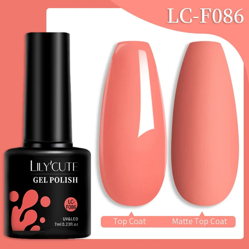 LILYCUTE 7ml Reflective Glitter Nail Gel Polish Effect Sparkling Soak Off Gel Semi Permanent For Manicure Nail Art UV Nail Gel