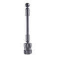 17mm Dual Ball Head Extension Rod Car Phone Mount Accessory Adjustable Bending Design for Vehicle Dashboard Mount