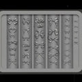 3D Silicone Mold Nail Art Decorations DIY Bowknot Carving Templates Mold For Nails Jewelry Crafts Transparent Nails Mold