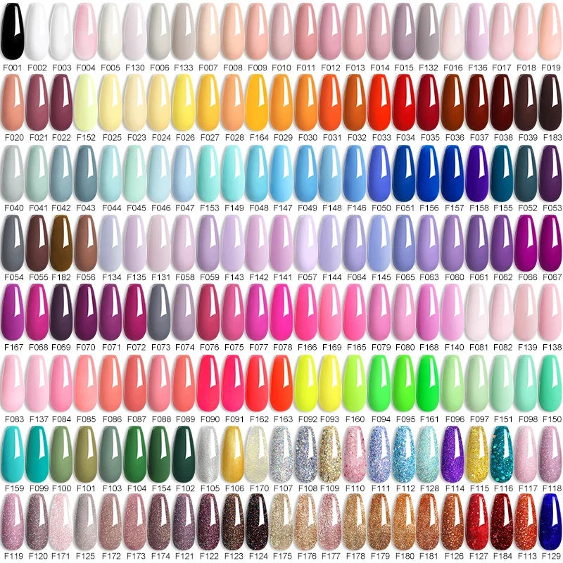 LILYCUTE 7ml Glitter Auroras Gel Nail Polish Summer Gold Colorful Sequins Manicure Semi Permanent Soak Off Nail Art Gel Varnish