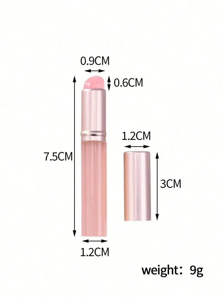 Klimonla Nail Art Silicone Brush Reusable Mirror Powder Pigment Applying Manicure Tool Soft Q-elastic Smudge Nail Brush Stick