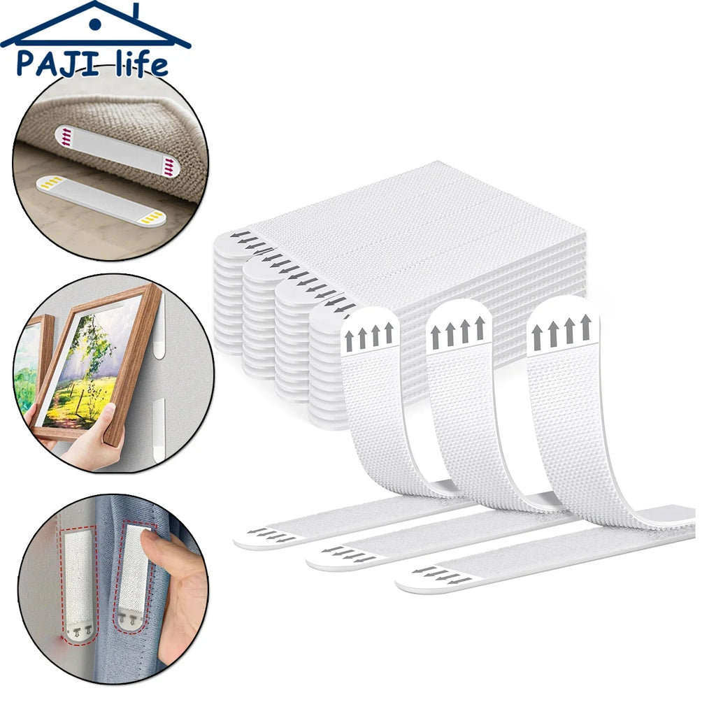 Heavy Duty Picture Hanging Strips Large Adhesive Wall Hooks No Nail Damage Free Easy Removal for Frames Posters and  Wall Decor