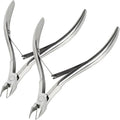Professional Cuticle Cutter Nail Nippers Scissors Manicure Pusher Pedicure Tong Dead Skin Remover Nail Cuticle Regrowth Tool