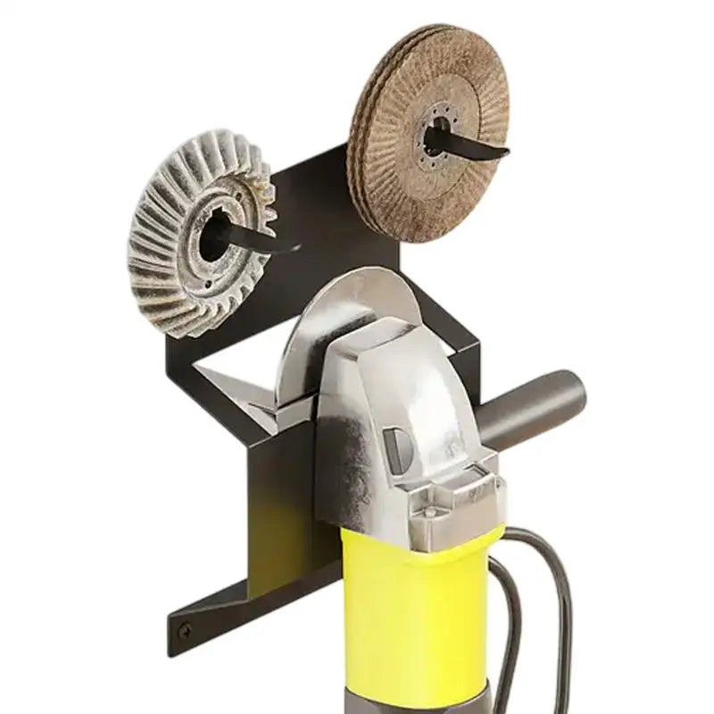 Tool Wall Mount Bracket For Grinder Electric Polishers Wall Mounted Rack Hanger Heavy Duty Multifunctional Angle Grinder Storage