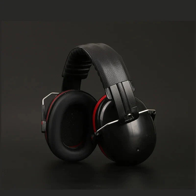 Foldable Anti-Noise Head Earmuffs Sound Reduction Ear Protector Work Safety Study Shooting Drumming Mowing Hearing Protection