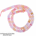 4x6mm Natural Abacus Rondelle Jade Quartz Beads Stone Flat Round DIY Charms Bracelets Loose Beads For Jewelry Making Supplies