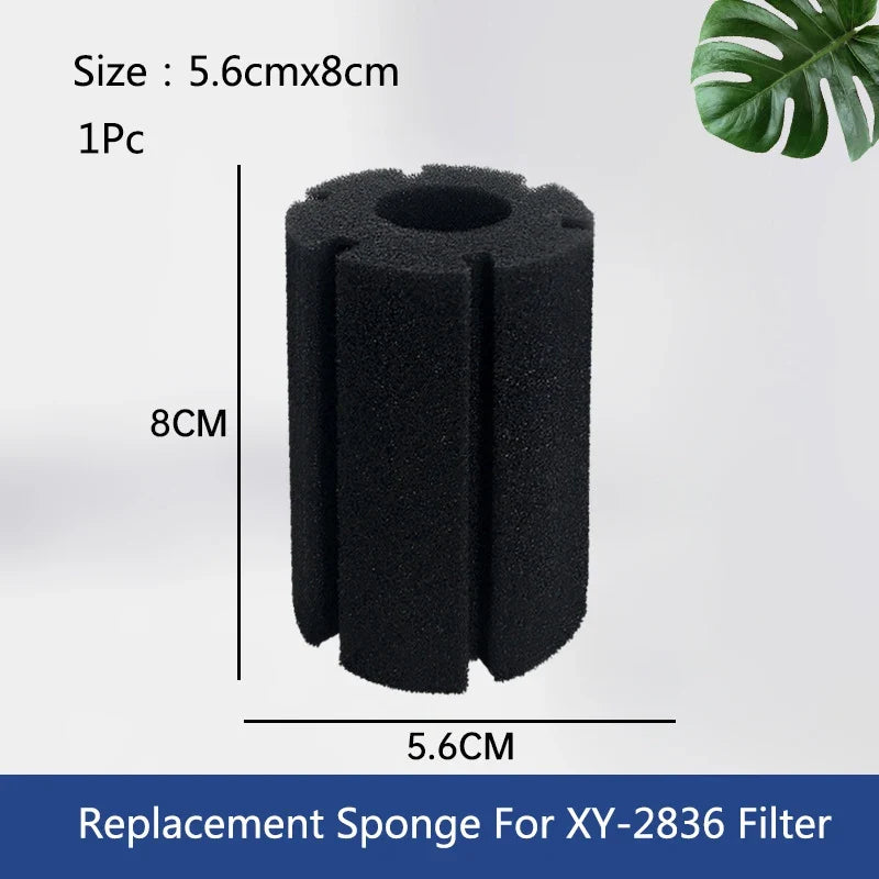 1PCS Aquarium Filter Sponge for Aquarium Fish Tank Air Pump Skimmer Biochemical Sponge Filter Aquarium Bio Filter Filtro Aquario