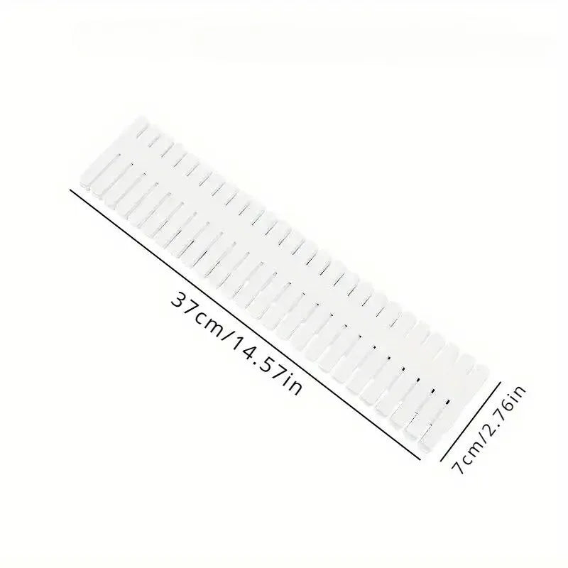 4/8/12PCS Adjustable Drawer Divider Partition Durable Storage Organiser Makeup Sock Underwear Drawer Organizer Board Cabinets