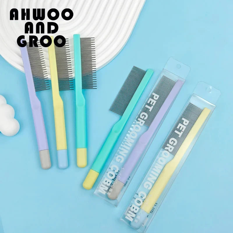 Pet Cat Comb Cat and Dog Hair Removal Brush Cleaning Hair Cleaner Beauty Cleaning Supplies Cat and Dog Universal Pet Supplies