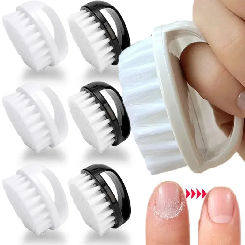 Nail Brush Refers To The Buckle Brush Bristle DIY Nail Brush Professional Cleaning Makeup Brush Nail Care Tools