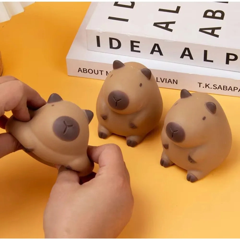 Capybara Slow Rising Squishy Kawaii Squishy Fidget Toy Stress Relief Squeeze Toy for  Adults Gift