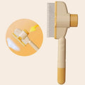Dog Comb Pet Hair Remover One Button Dogs Brush Self-cleaning Cat Brush Massage Combs for Dog Grooming Brushes for Pet Products