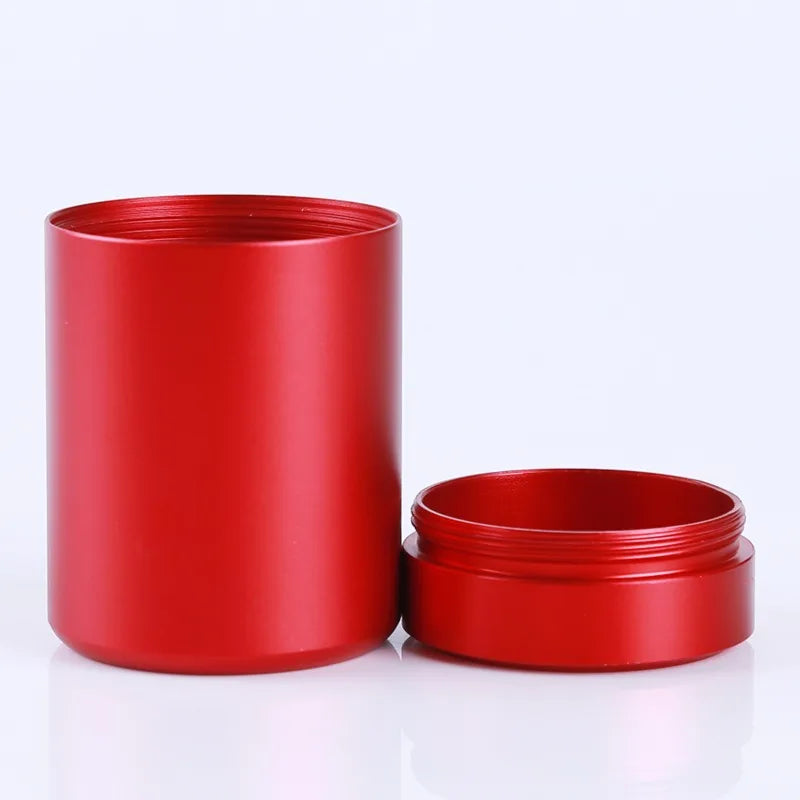 1/3Pcs Mini Metal Box Stainless Steel Tea Can Small Travel Portable Container Jar Sugar Coffee Caddy Organizer Household Storage