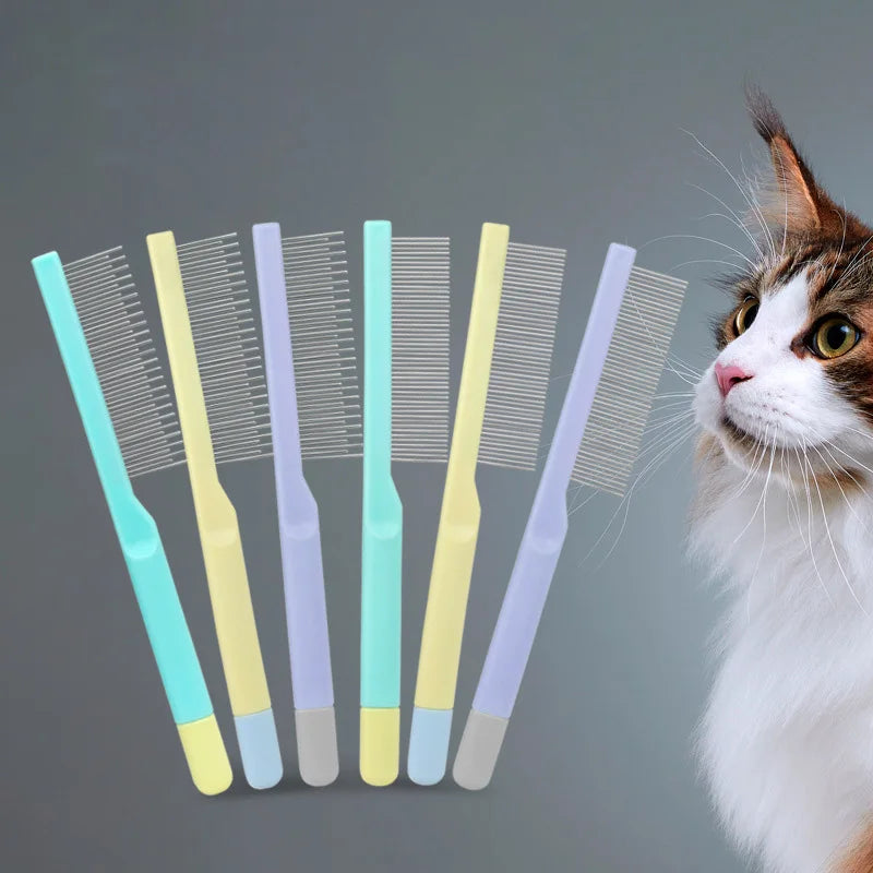 Pet Cat Comb Cat and Dog Hair Removal Brush Cleaning Hair Cleaner Beauty Cleaning Supplies Cat and Dog Universal Pet Supplies