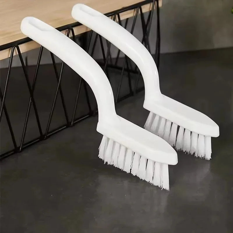 Multi-Purpose Corner Gap Cleaning Brush for Bathroom Tile Floor Window Groove Household Cleaning Tool