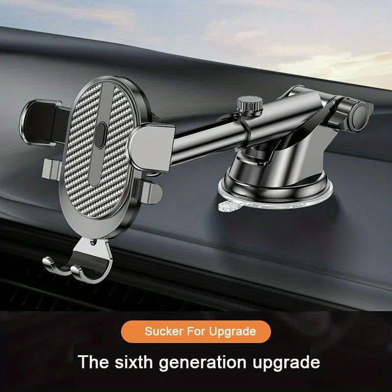 Upgrade Version Universal Car Mobile Phone Holder Multi-Functional Universal Air Vent Mount Sucker Bracket Car Smartphone Holder