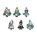 Witch Hat Atelier Enamel Pin Set - 6PCS Coco Agott Olruggio Richeh Anime Brooch Collection, Cute Chibi Badges for Backpacks